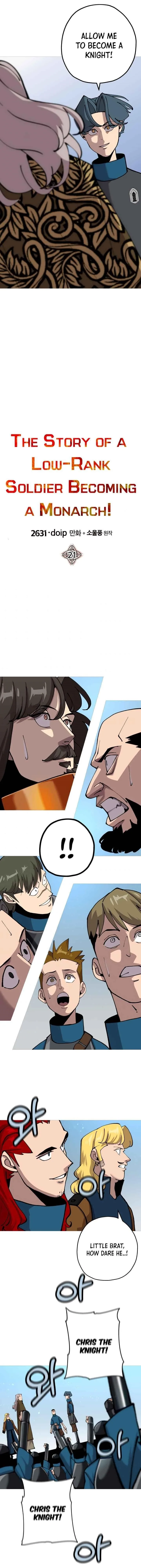 The Story of a Low-Rank Soldier Becoming a Monarch Chapter 21 page 2