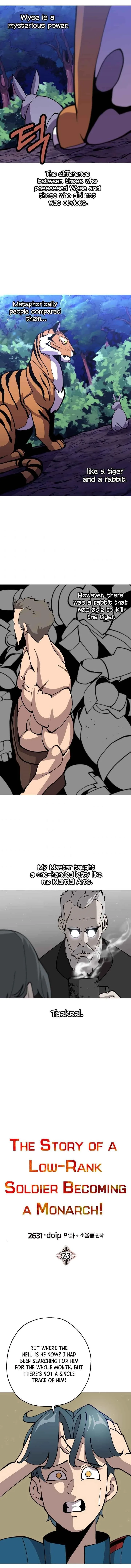 The Story of a Low-Rank Soldier Becoming a Monarch Chapter 23 page 2