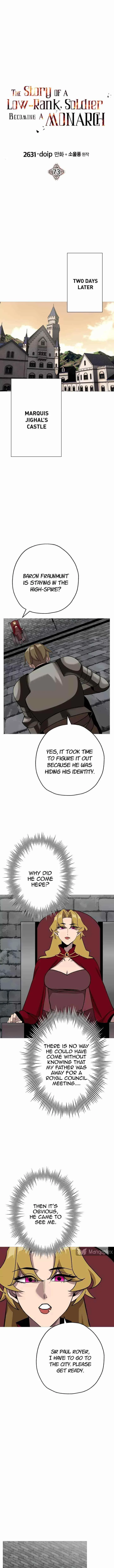 The Story of a Low-Rank Soldier Becoming a Monarch Chapter 73 page 7