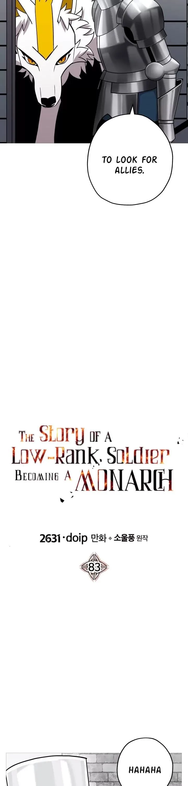 The Story of a Low-Rank Soldier Becoming a Monarch Chapter 83 page 26