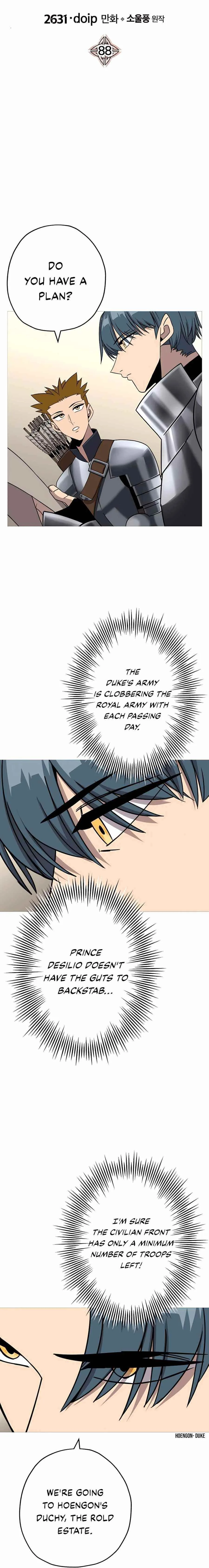 The Story of a Low-Rank Soldier Becoming a Monarch Chapter 88 page 10