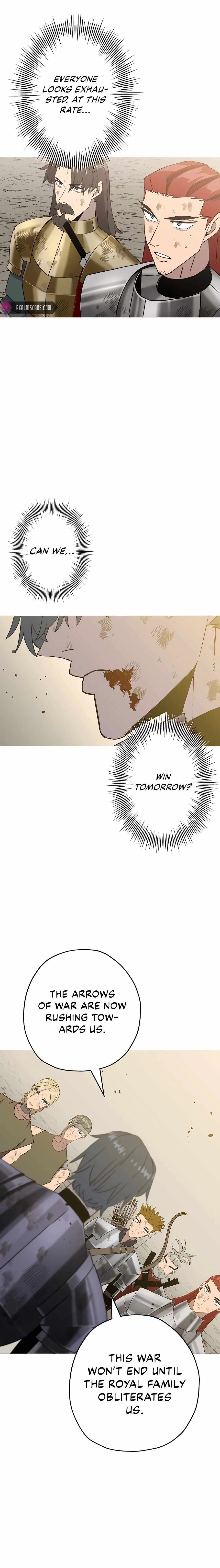 The Story of a Low-Rank Soldier Becoming a Monarch Chapter 95 page 22