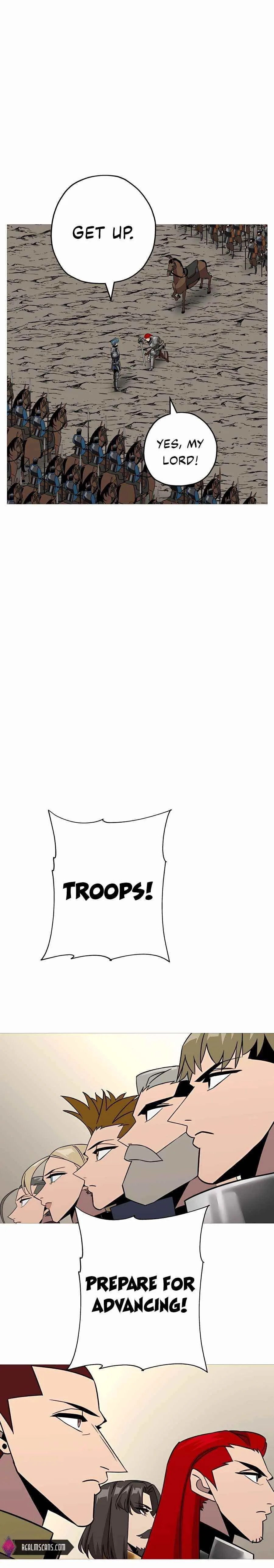 The Story of a Low-Rank Soldier Becoming a Monarch Chapter 87 page 28
