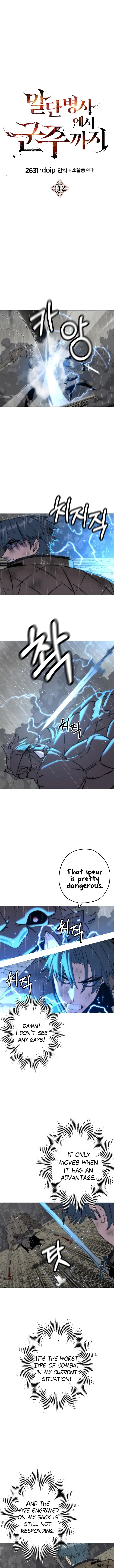 The Story of a Low-Rank Soldier Becoming a Monarch Chapter 112 page 3