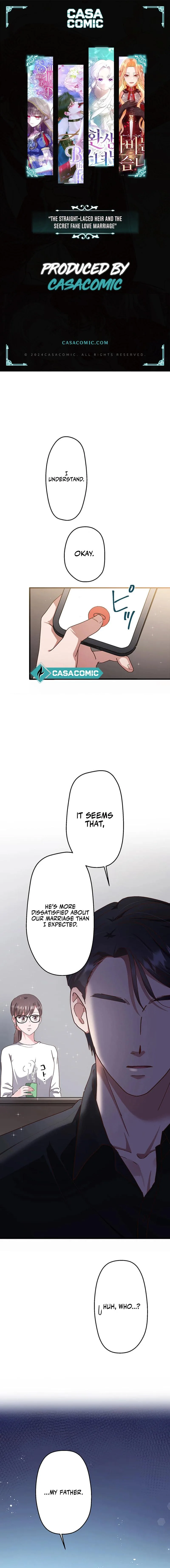 The Straight Laced Heir and the Secret Fake Love Marriage Chapter 7 page 2