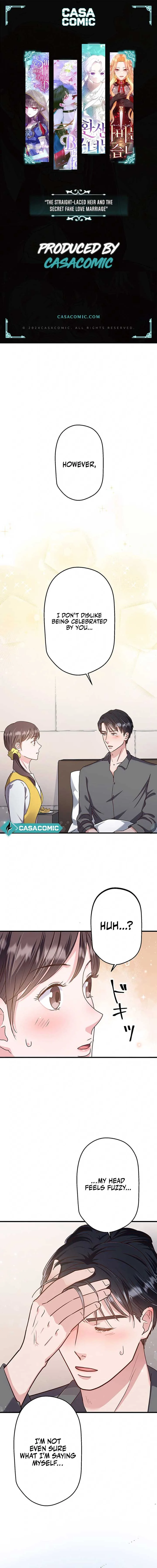 The Straight Laced Heir and the Secret Fake Love Marriage Chapter 17 page 2