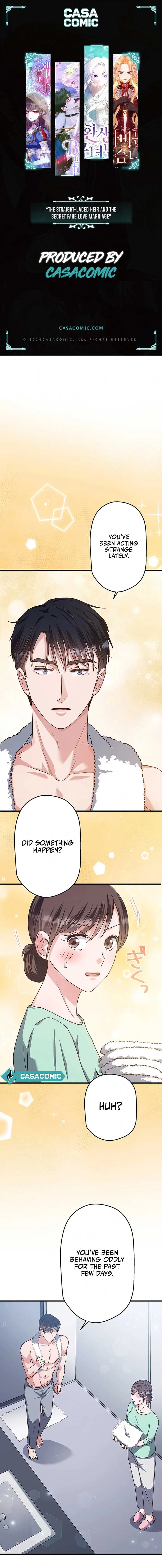 The Straight Laced Heir and the Secret Fake Love Marriage Chapter 18 page 2