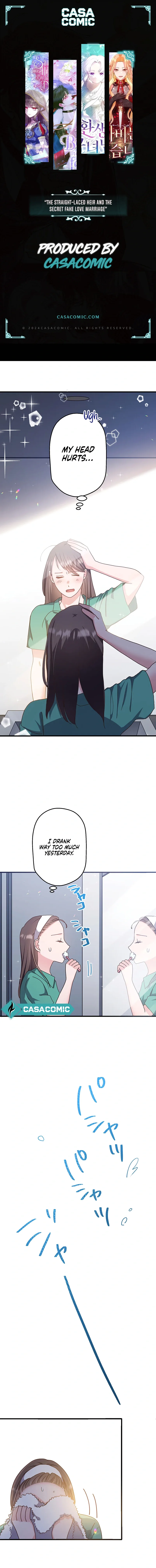 The Straight Laced Heir and the Secret Fake Love Marriage Chapter 23 page 2