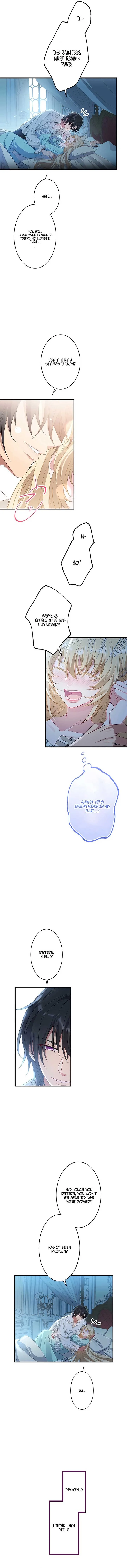 The Substitute Saintess is Doted on by the Enemy Crown Prince’s Kiss Chapter 9 page 3
