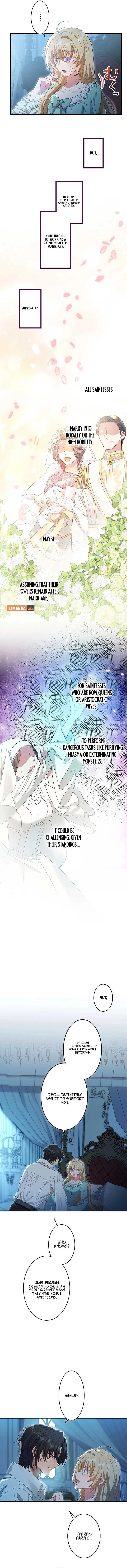 The Substitute Saintess is Doted on by the Enemy Crown Prince’s Kiss Chapter 9 page 4