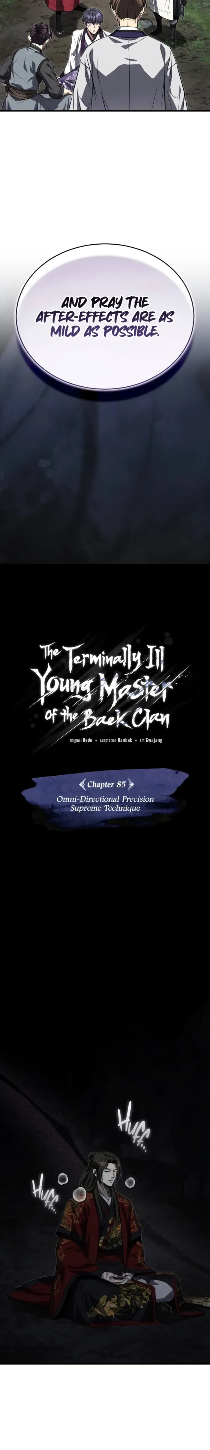 The Terminally Ill Young Master of the Baek Clan Chapter 85 page 15