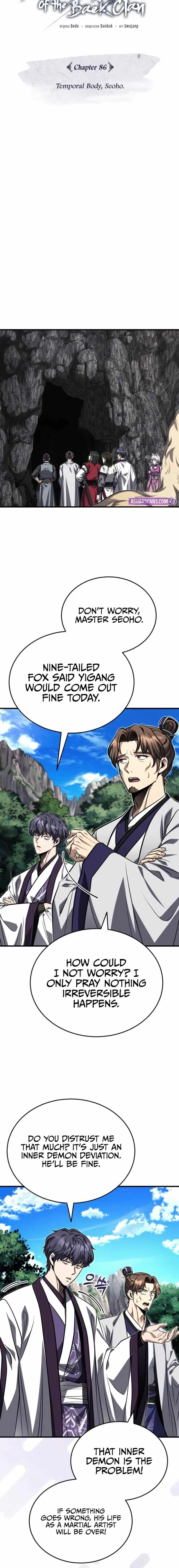 The Terminally Ill Young Master of the Baek Clan Chapter 86 page 7