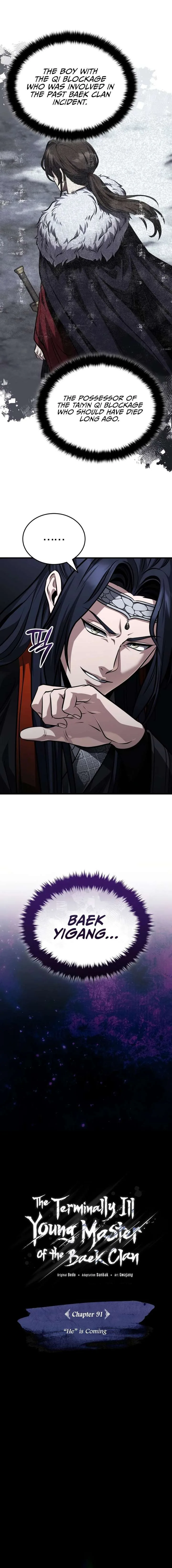 The Terminally Ill Young Master of the Baek Clan Chapter 91 page 9