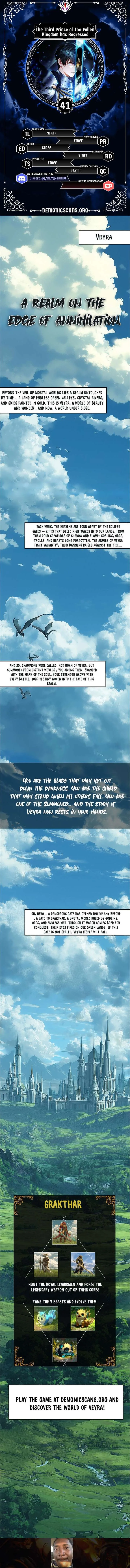 The Third Prince of the Fallen Kingdom has Regressed Chapter 41 page 2