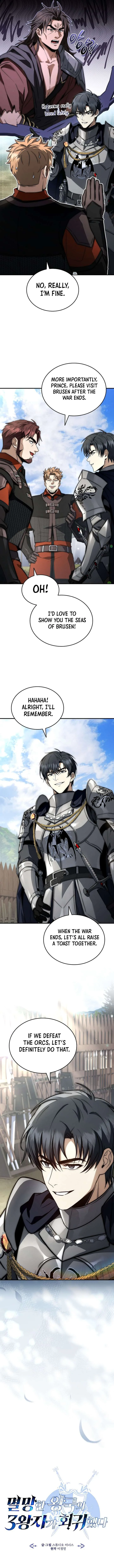 The Third Prince of the Fallen Kingdom has Regressed Chapter 55 page 5