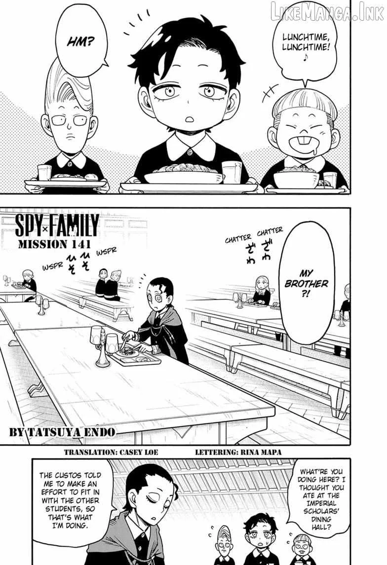 SPY x FAMILY Chapter 141 page 1