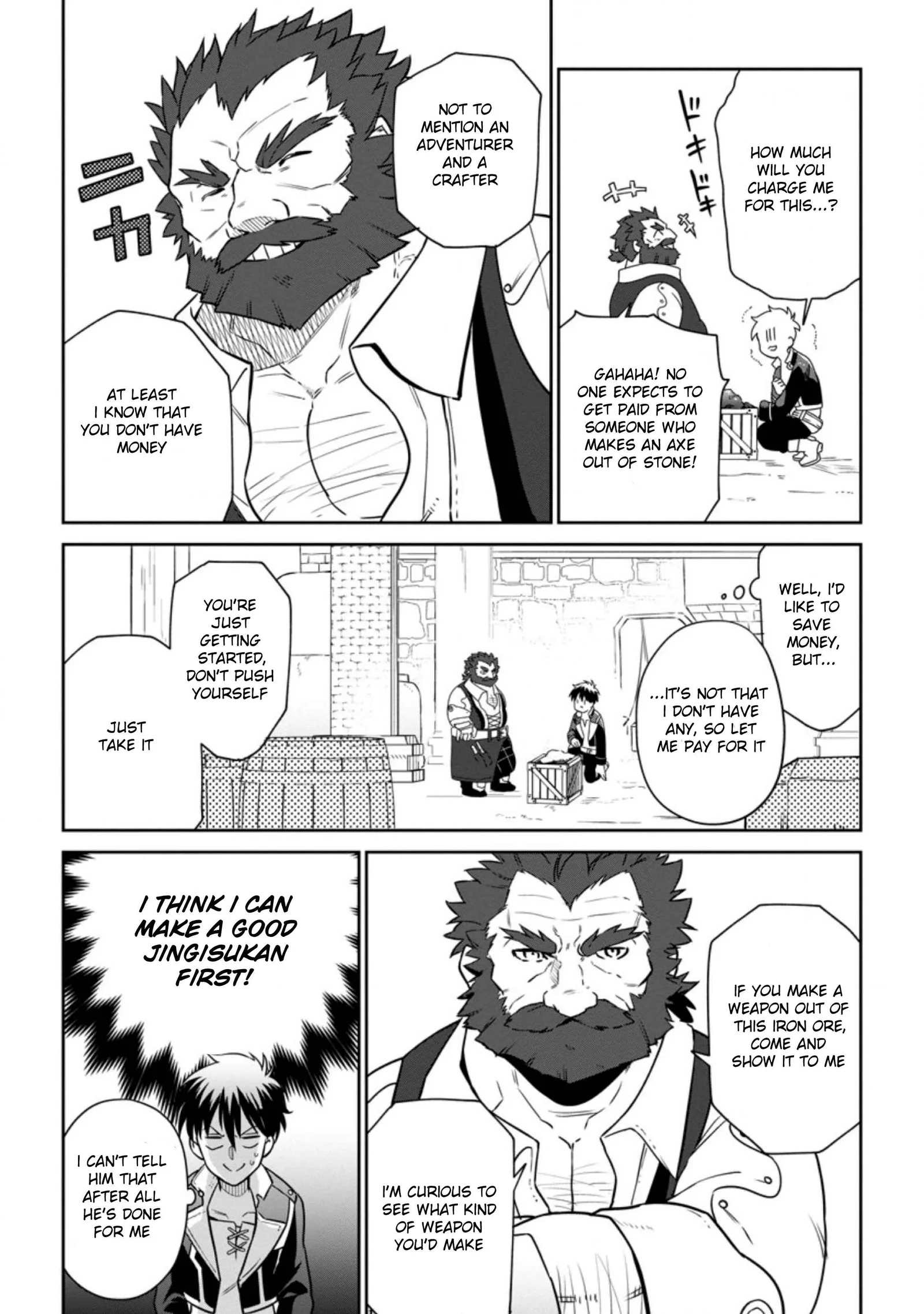 Isekai Craft Gurashi Jiyu Kimamana Seisan Shoku No Honobono Slow Life Chapter 6.2 page 9