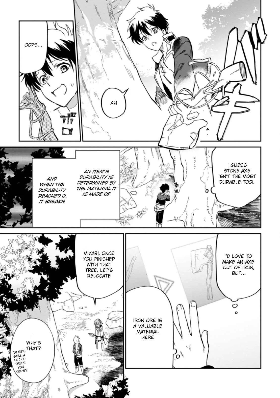 Isekai Craft Gurashi Jiyu Kimamana Seisan Shoku No Honobono Slow Life Chapter 7.1 page 8