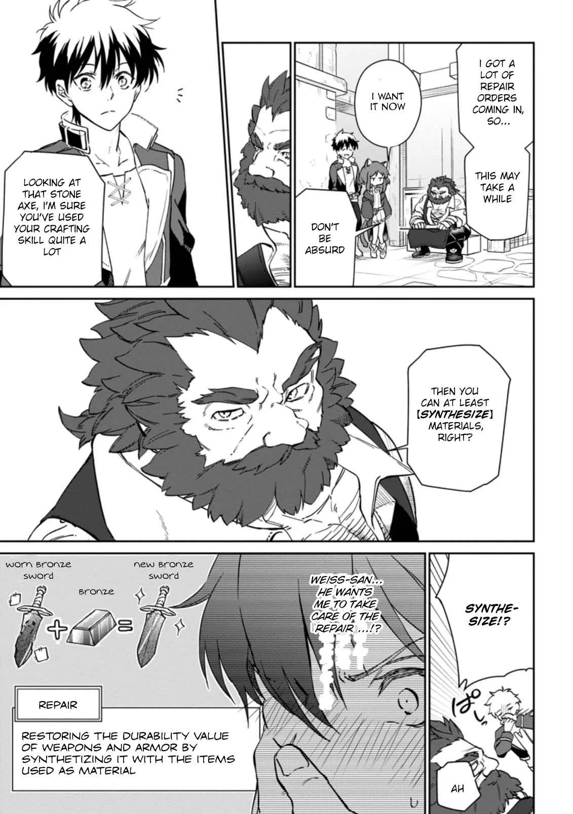 Isekai Craft Gurashi Jiyu Kimamana Seisan Shoku No Honobono Slow Life Chapter 8.2 page 8