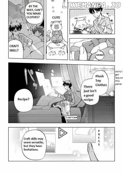 Isekai Craft Gurashi Jiyu Kimamana Seisan Shoku No Honobono Slow Life Chapter 28.1 page 12