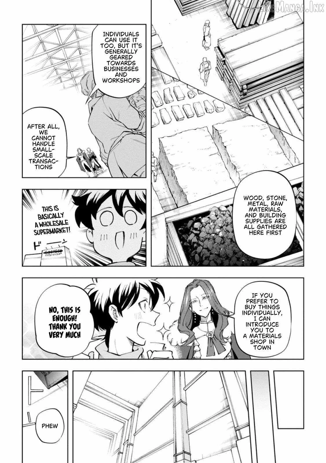 Isekai Craft Gurashi Jiyu Kimamana Seisan Shoku No Honobono Slow Life Chapter 45 page 14