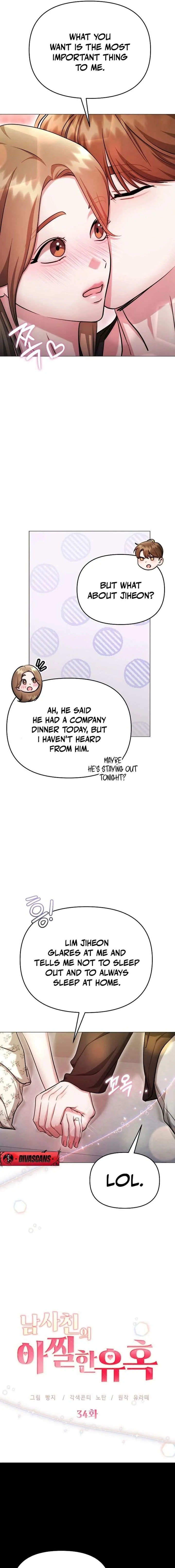 The Thrilling Temptation of a Boyfriend Chapter 34 page 10