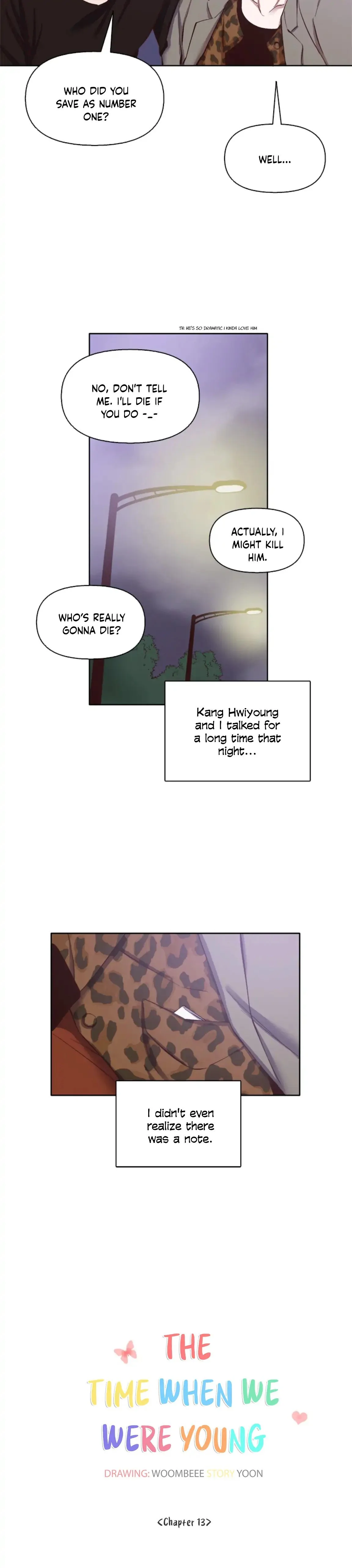 The Time When We Were Young Chapter 13 page 10