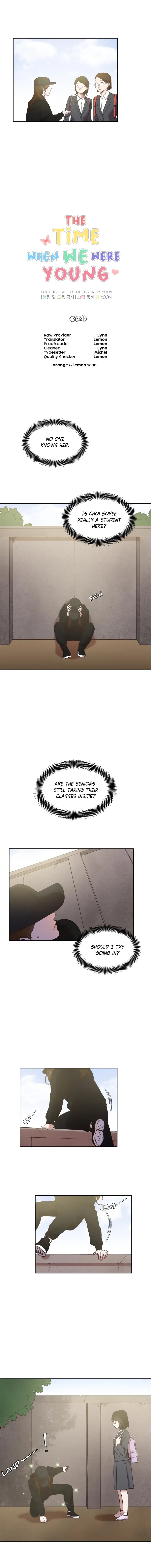 The Time When We Were Young Chapter 36 page 5