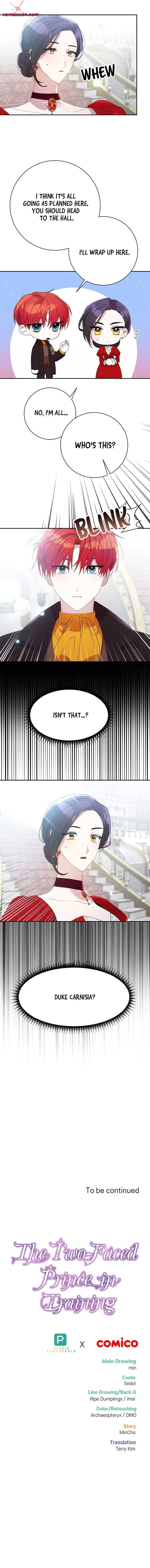 The Two-Faced Prince in Training Chapter 11 page 17