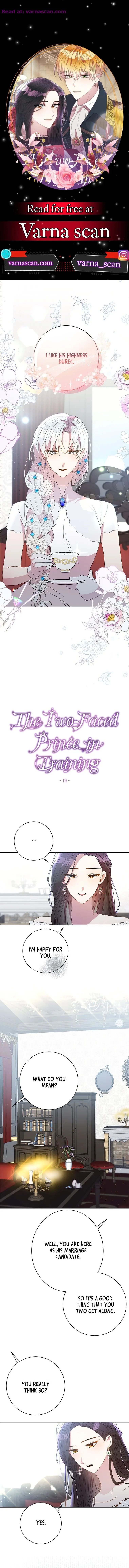 The Two-Faced Prince in Training Chapter 19 page 2