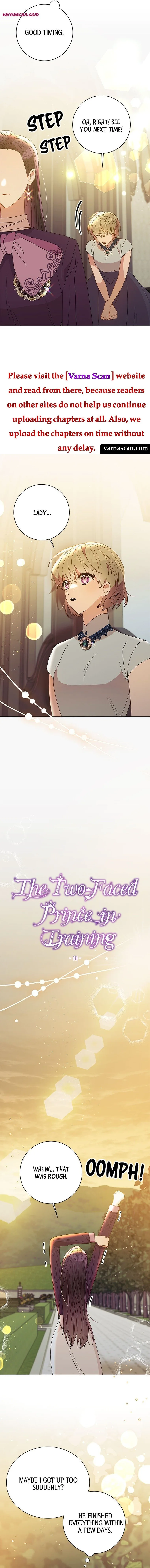 The Two-Faced Prince in Training Chapter 18 page 5