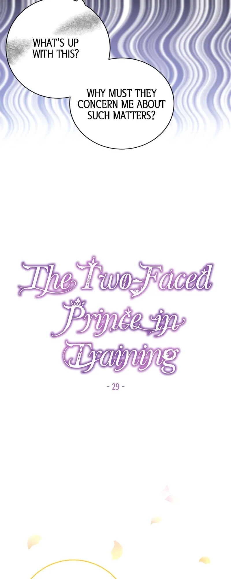 The Two-Faced Prince in Training Chapter 28 page 3