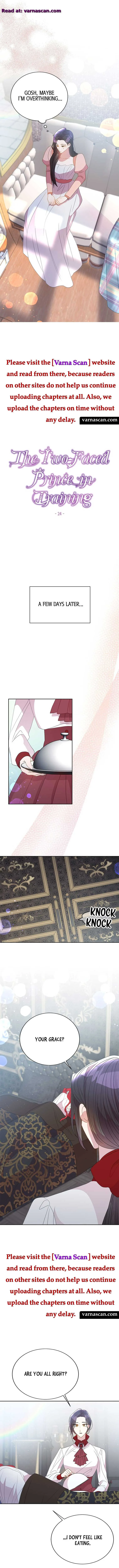 The Two-Faced Prince in Training Chapter 24 page 3