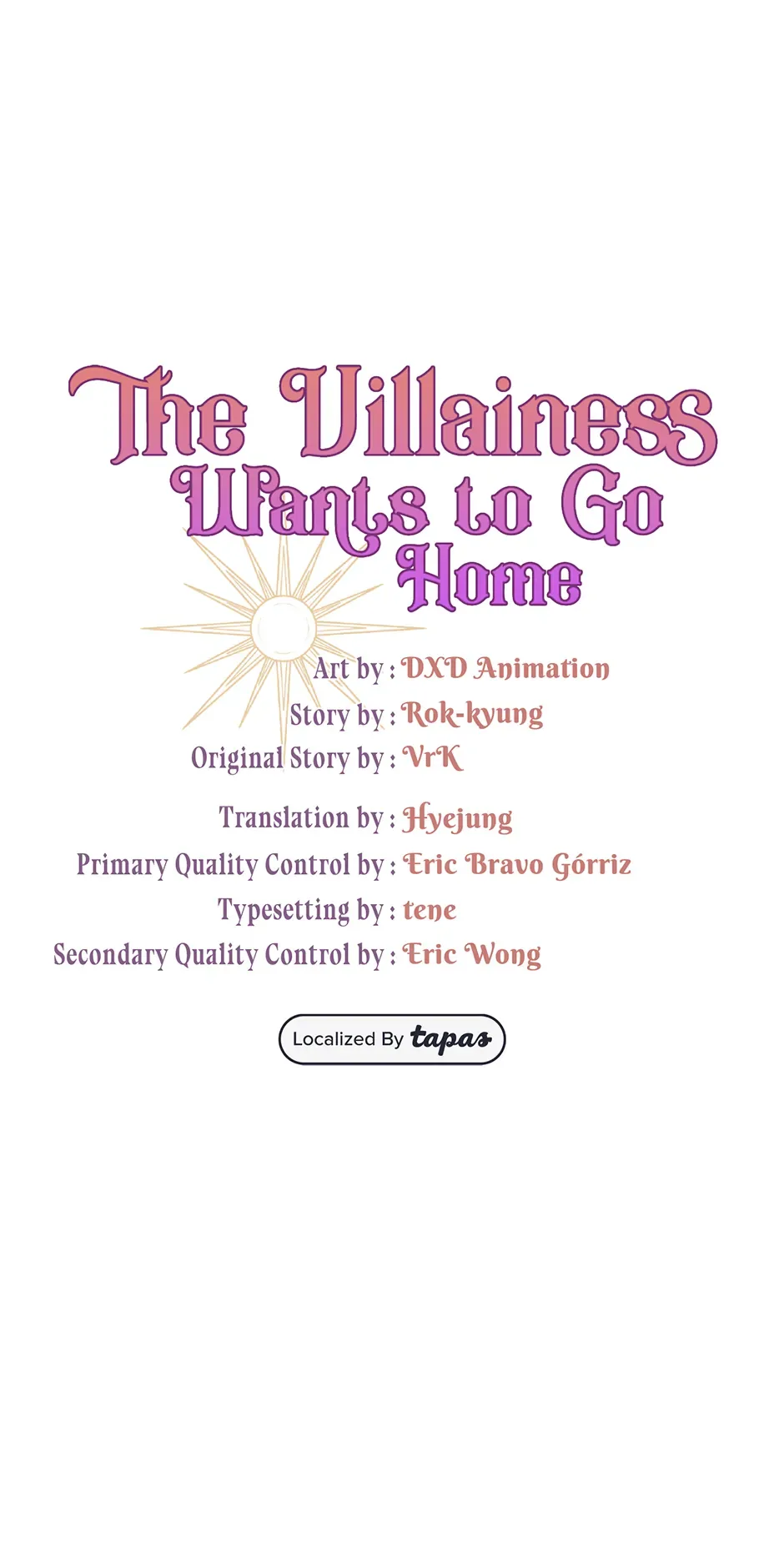 The Villainess Wants To Go Home Chapter 52 page 2