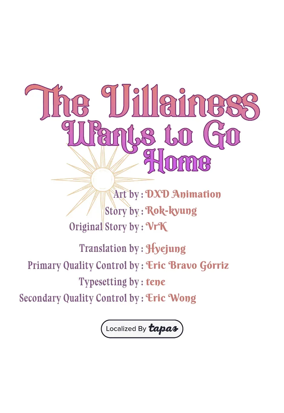 The Villainess Wants To Go Home Chapter 51 page 2