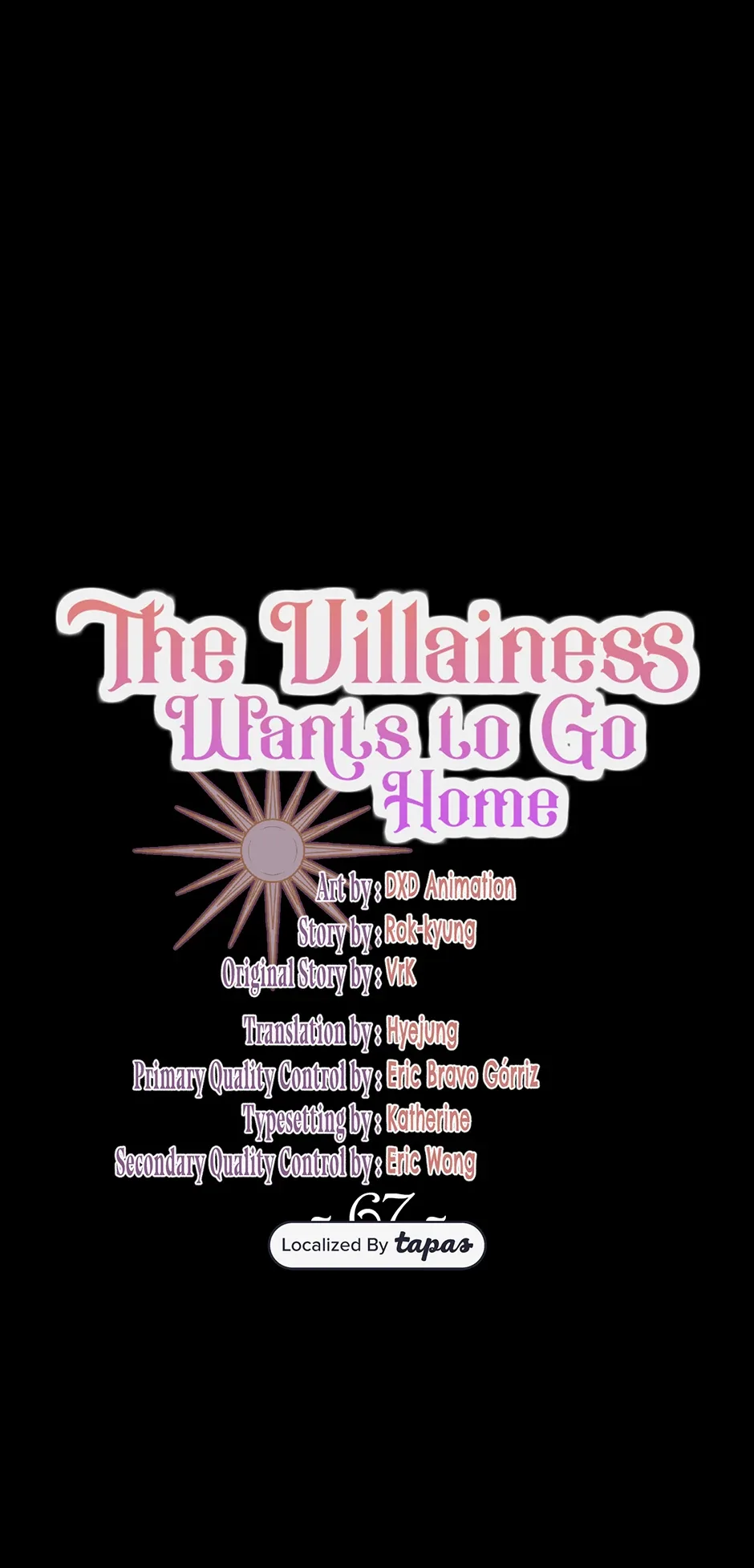 The Villainess Wants To Go Home Chapter 67 page 20
