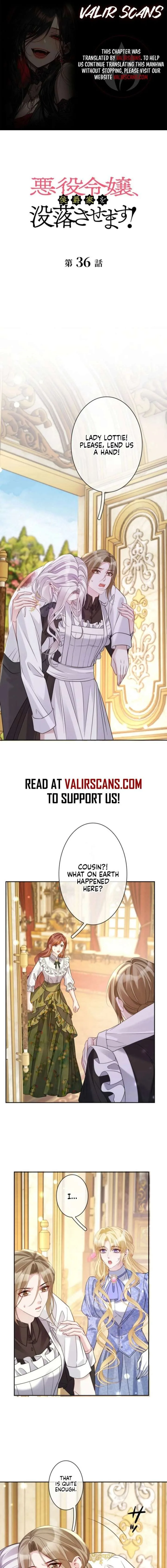 The Villainess Will Bring Down the Marquis’s House! Chapter 36 page 2