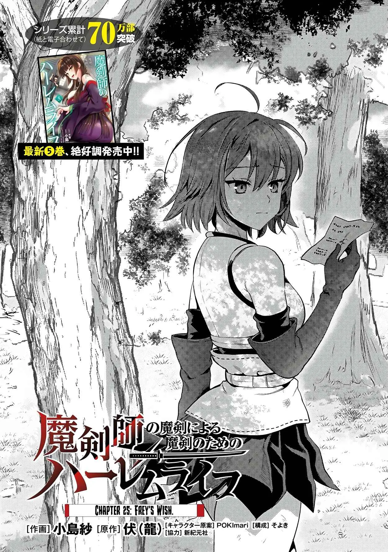 Makenshi no Maken Niyoru Maken no Tame no Harem Life Chapter 25.1 page 2