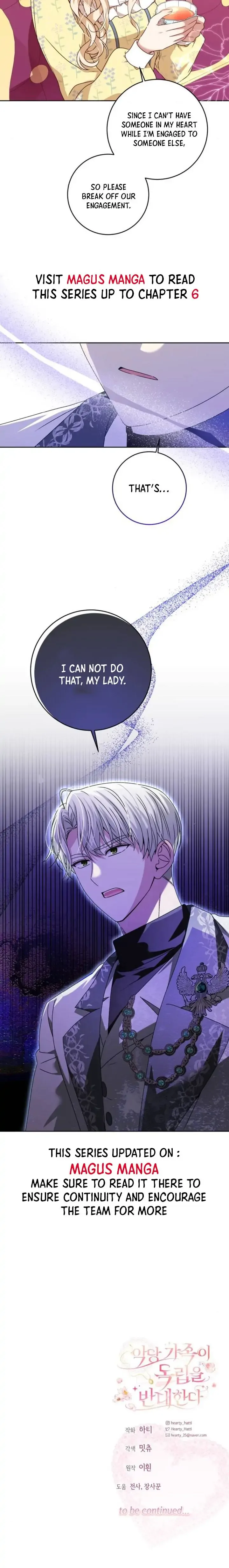 The Villainous Family Is Against Independence Chapter 3 page 22