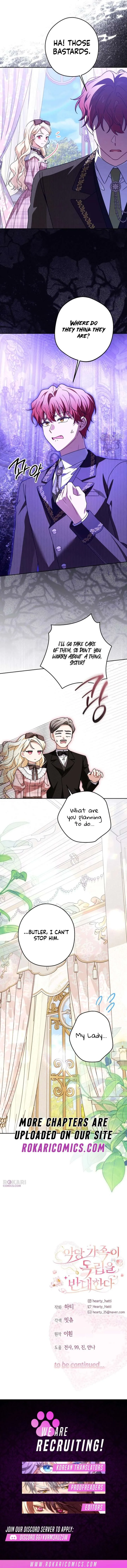The Villainous Family Is Against Independence Chapter 95 page 12