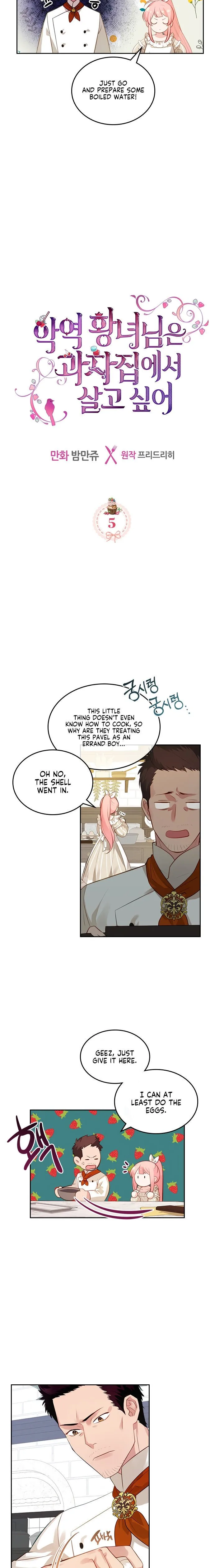 The Villainous Princess Wants to Live in a Gingerbread House Chapter 5 page 4