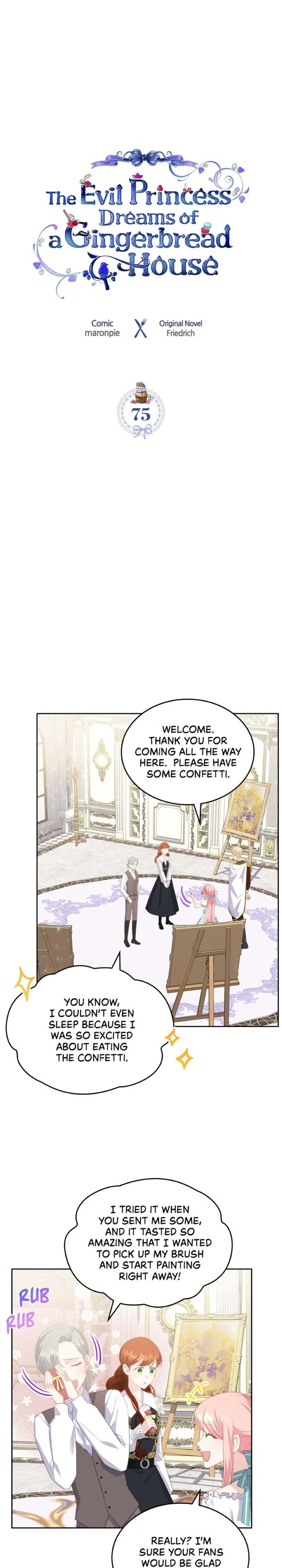 The Villainous Princess Wants to Live in a Gingerbread House Chapter 75 page 8