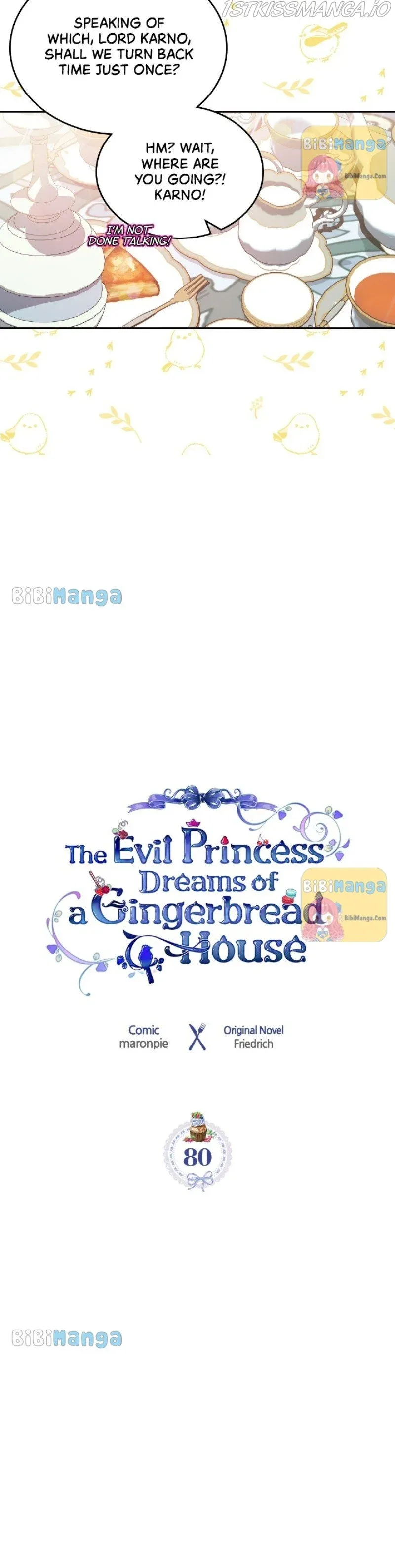 The Villainous Princess Wants to Live in a Gingerbread House Chapter 80 page 8