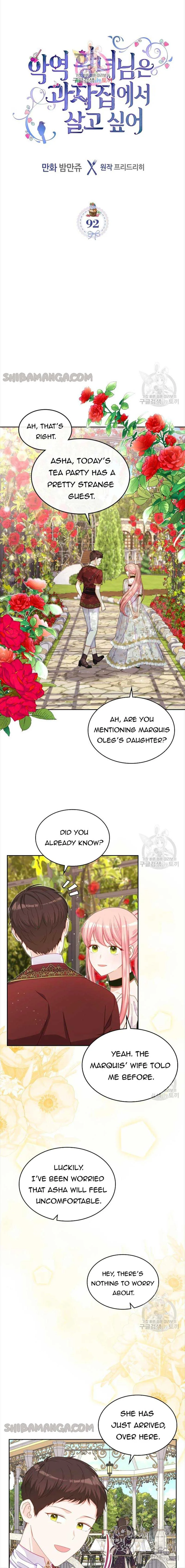 The Villainous Princess Wants to Live in a Gingerbread House Chapter 92 page 2