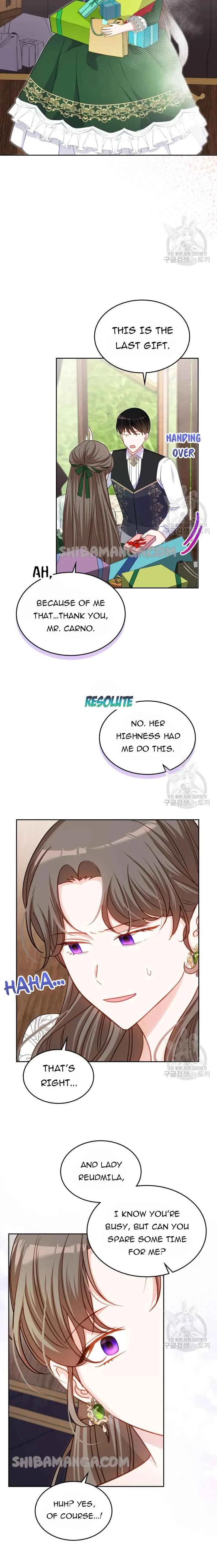The Villainous Princess Wants to Live in a Gingerbread House Chapter 96 page 12