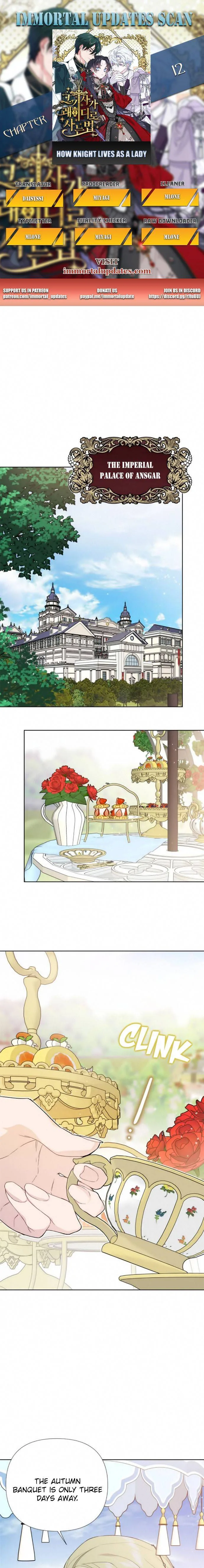 The Way That Knight Lives As a Lady Chapter 12 page 2