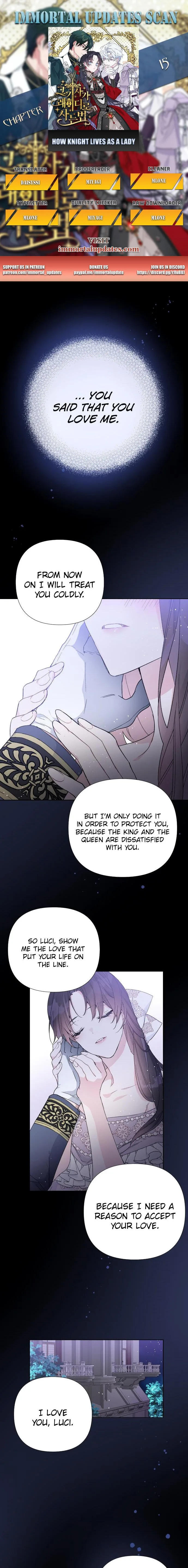 The Way That Knight Lives As a Lady Chapter 15 page 2