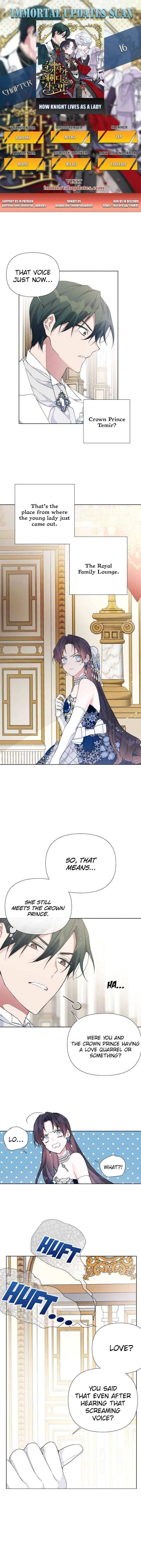 The Way That Knight Lives As a Lady Chapter 16 page 2