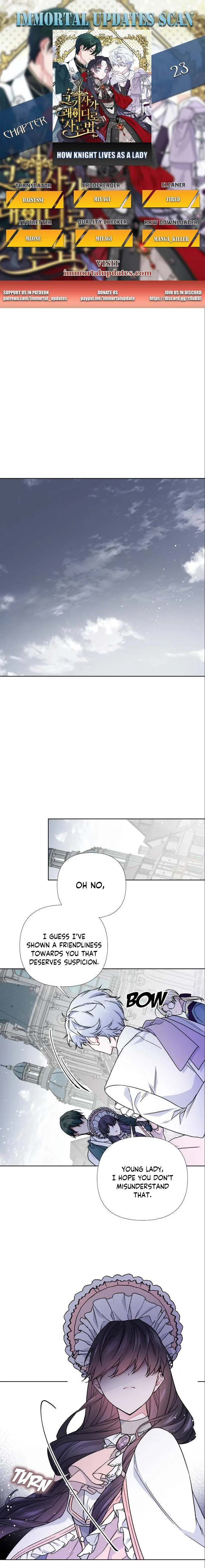 The Way That Knight Lives As a Lady Chapter 23 page 2