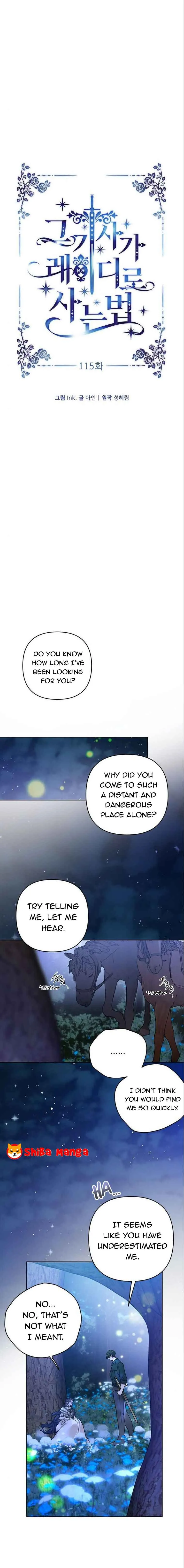 The Way That Knight Lives As a Lady Chapter 115 page 3